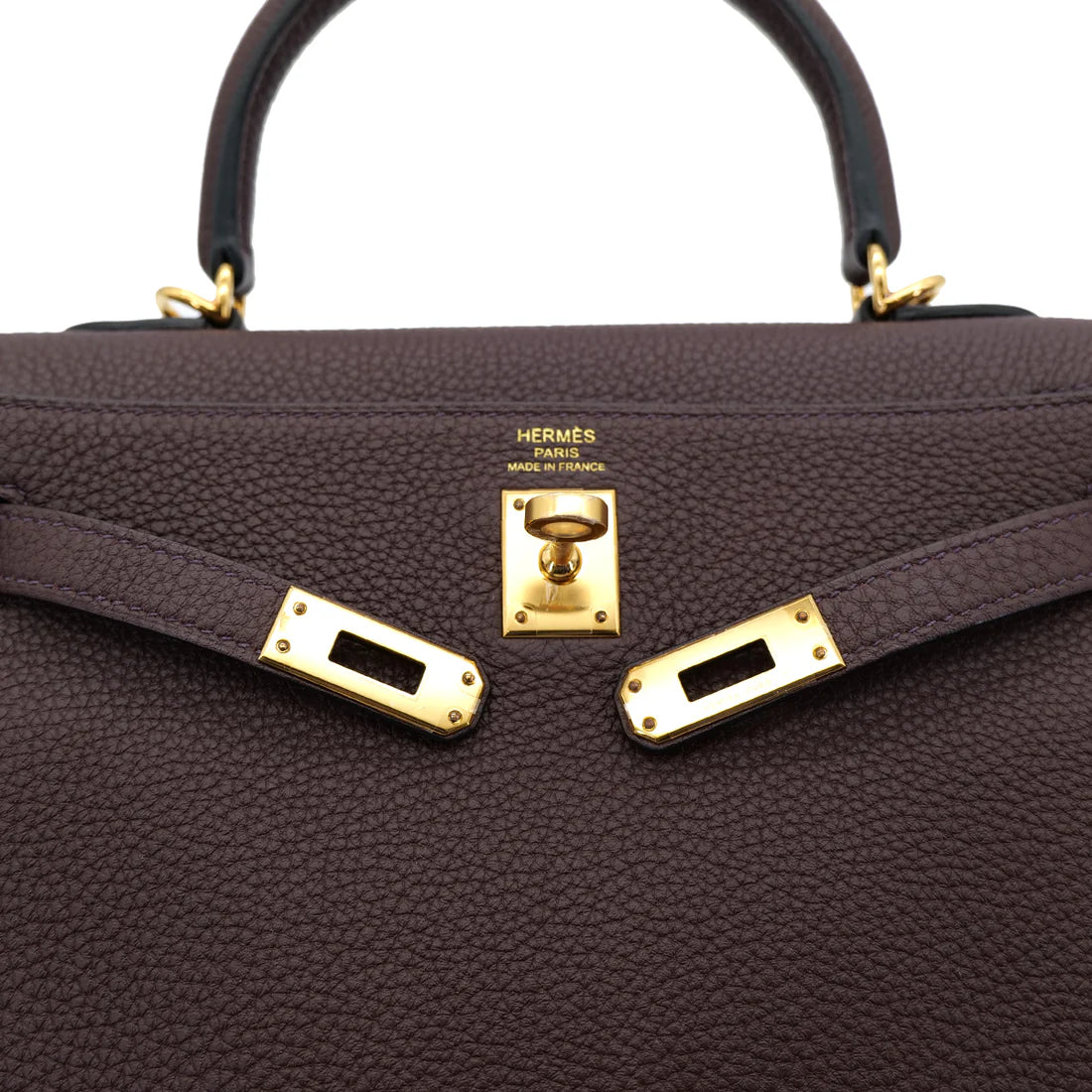 Hermes Kelly 25 - Rouge Sellier Togo