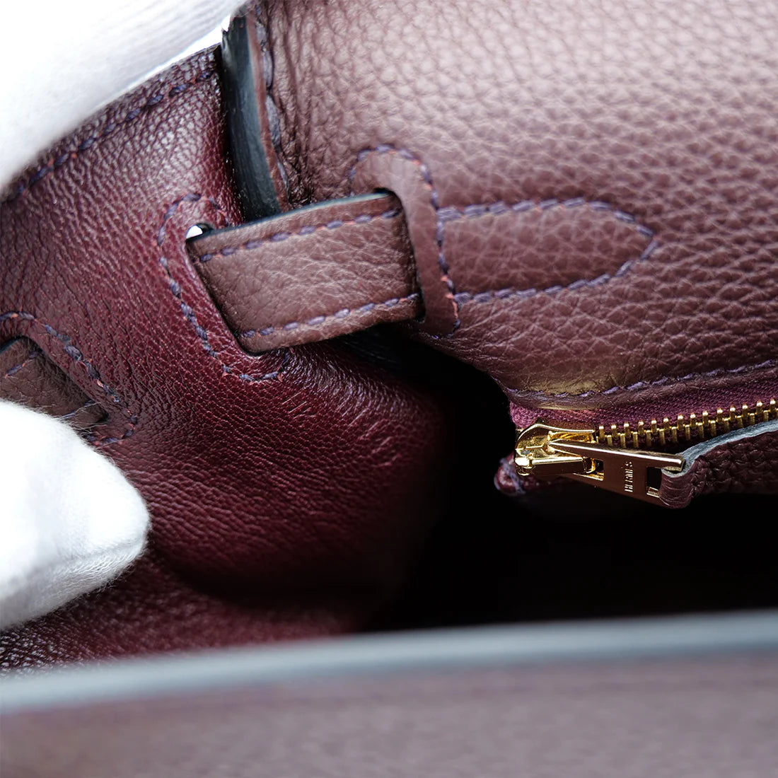 Hermes Kelly 25 - Rouge Sellier Togo