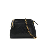 Vintage Mini Crossbody Bag - Black Caviar