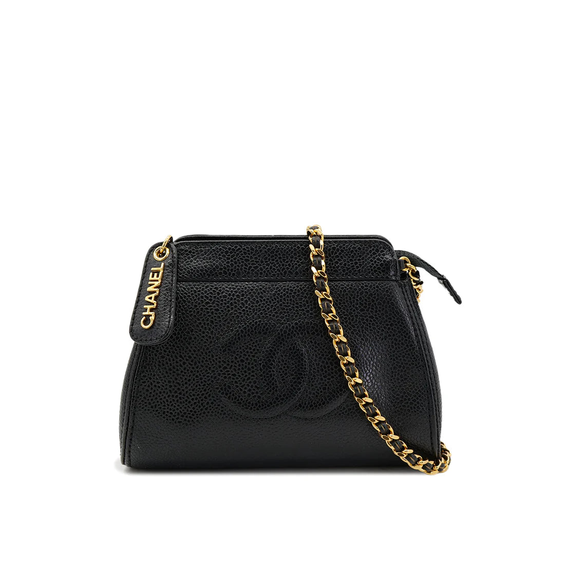 Vintage Caviar Crossbody Bag - Black Caviar (Available at Luxe Levels)