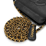 Vintage Mini Crossbody Bag - Black Caviar