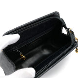 Vintage Mini Crossbody Bag - Black Caviar