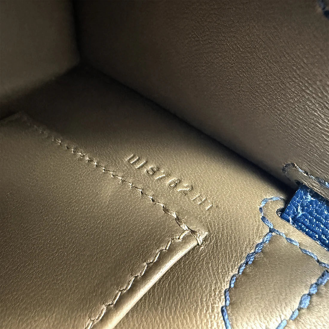 Hermes Mini Kelly - Deep Blue Origano Chevre