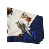 Hermes Chasse A Vol - Navy Silk