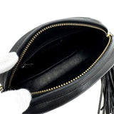 Vintage Tambourine Bag - Black Lambskin