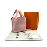 Hermes Picotin - Rose Sakura Taurillon Clemence