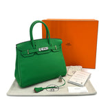 Birkin 30 Verso -Bamboo, Caramel Togo
