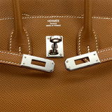 Vintage  Birkin 25 - Gold Epsom