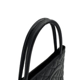 Vintage Medallion Tote - Black Caviar