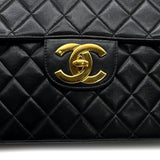 Vintage Jumbo Classic Flap - Black Lambskin