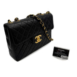 Vintage Jumbo Classic Flap - Black Lambskin