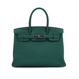 Birkin 30 - Malachite Togo