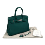 Birkin 30 - Malachite Togo
