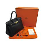 Birkin 30 - Black Taurillon Clemence