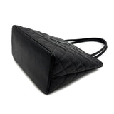 Vintage Medallion Tote - Black Caviar