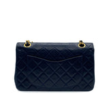 Vintage Small Classic Flap - Navy Lambskin