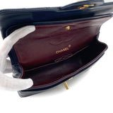 Vintage Small Classic Flap - Navy Lambskin