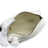 Vintage Small Camera Bag - White Caviar