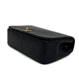 Vintage Medium Full Flap - Black Lambskin