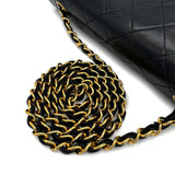 Vintage Medium Full Flap - Black Lambskin