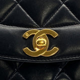 Vintage Small Diana - Black Lambskin