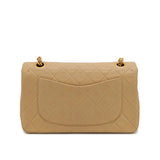 Vintage Small Classic Flap - Beige Lambskin