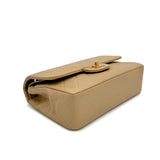 Vintage Small Classic Flap - Beige Lambskin