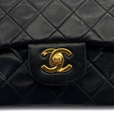 Vintage Small Classic Flap - Black Lambskin