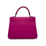Vintage  Kelly 28 Retourne - Rose Purple Togo