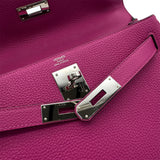 Vintage  Kelly 28 Retourne - Rose Purple Togo