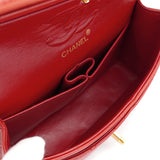Vintage Small Classic Flap - Red Lambskin