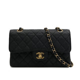 Vintage Small Classic Flap - Black Caviar