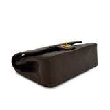 Vintage Small Classic Flap - Brown Lambskin