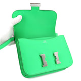 Hermès Constance Mini 18 Vert Comics Epsom
