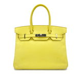Birkin 30 - Lime Epsom