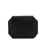 Vintage Octagon - Black Lambskin