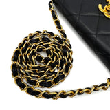 Vintage Octagon - Black Lambskin