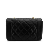 Vintage Small Diana - Black Lambskin