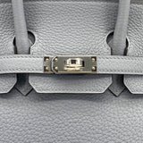 Vintage  Birkin 25 - Gris Pantin Togo