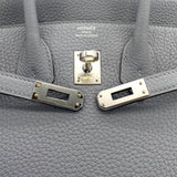 Vintage  Birkin 25 - Gris Pantin Togo
