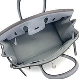 Vintage  Birkin 25 - Gris Pantin Togo