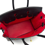 Birkin 35 Verso - Black Ostrich
