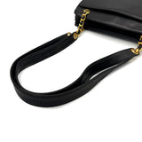 Vintage  Triple Coco Tote - Black Lambskin