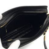 Vintage  Triple Coco Tote - Black Lambskin