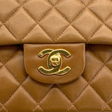 Vintage Medium Classic Flap - Camel Lambskin
