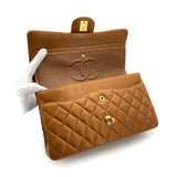Vintage Medium Classic Flap - Camel Lambskin