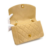 Vintage Small Diana - Beige Lambskin