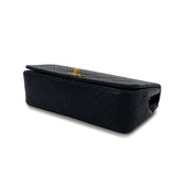 Vintage  Full Flap - Black Lambskin