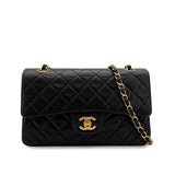 Vintage Small Classic Flap - Black Lambskin