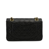 Vintage Small Classic Flap - lambskin - Black Lambskin
